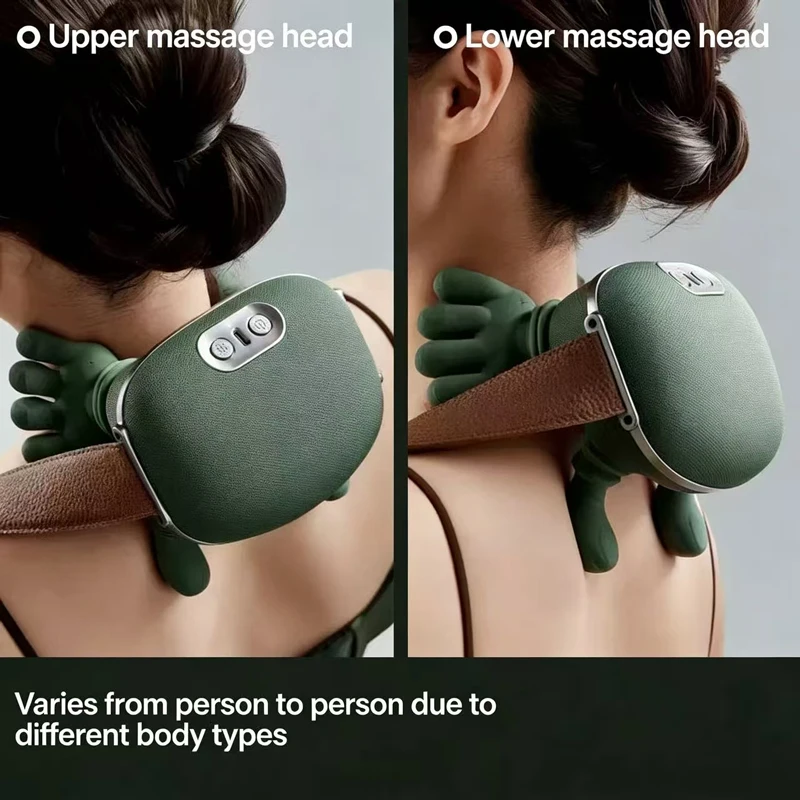 

Массажер для плеч и шеи в наличии, портативный массажер для шейного отдела позвоночника для домашнего использования, портативный массажер для трапециевидных мышц шеи