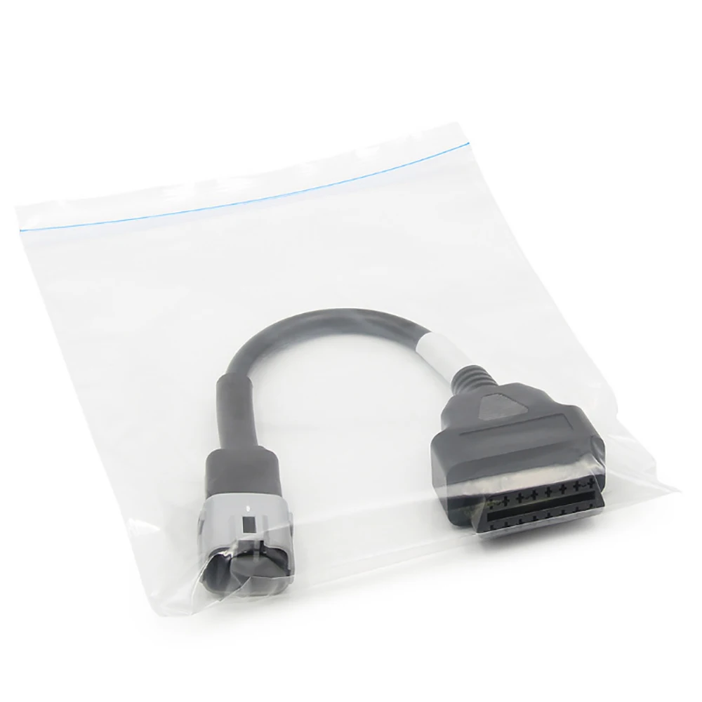 

1 шт. OBD мотоциклетный кабель для Suzuki 6-контактный разъем кабель диагностический кабель 6-контактный к OBD2 16-контактный адаптер