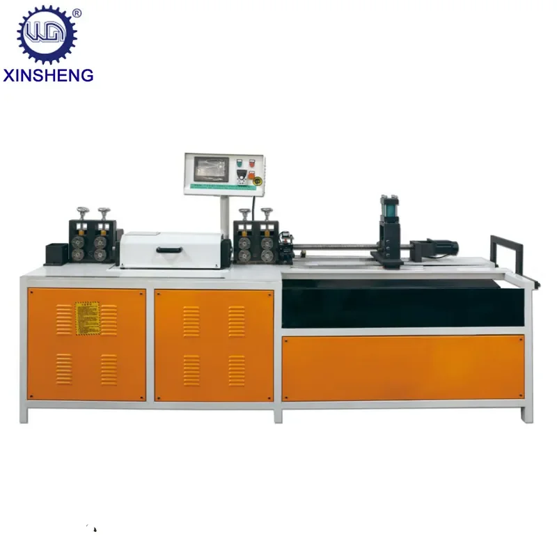 2026 hot Small ordinary hydraulic chasing shear straightening machine servo numerical control flying shear straightening