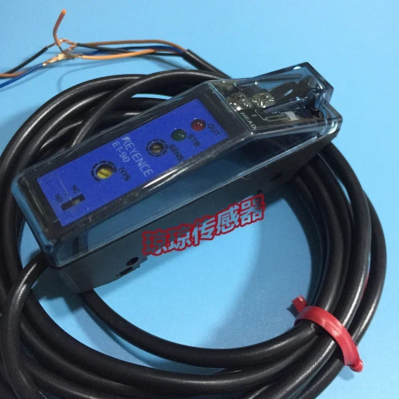 KEYENCE ET-90 Small Nonferrous Proximity Sensor Amplifier ET-110 ET-305 ET-308