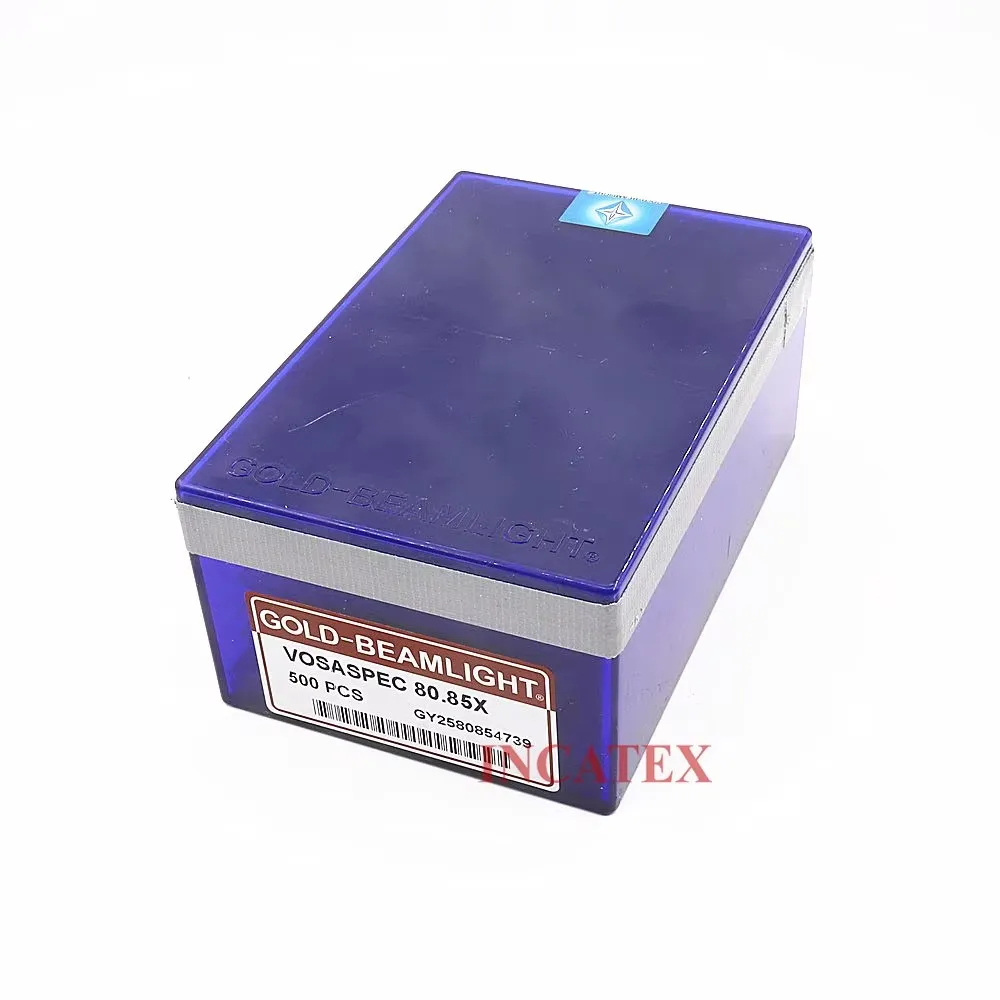 

500 шт. оригинальных золотых вязальных игл Beamlight VOSASPEC 80.85X для китайских вязальных машин SHIMA SEIKI