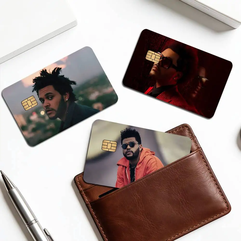 The W-WeekendS Singer Anmie Sticker Film Skin Cover for Credit Card Debit Bank Card Front