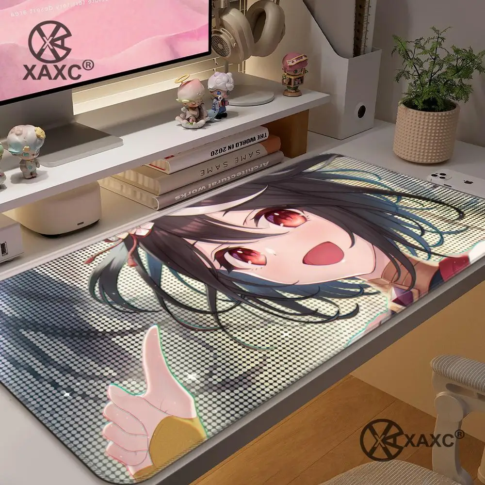 

Kitasan Black Uma Musume Pretty Derby XAXC Mouse Pad large keyboard mouse desk pad non-slip rubber gaming mouse pad