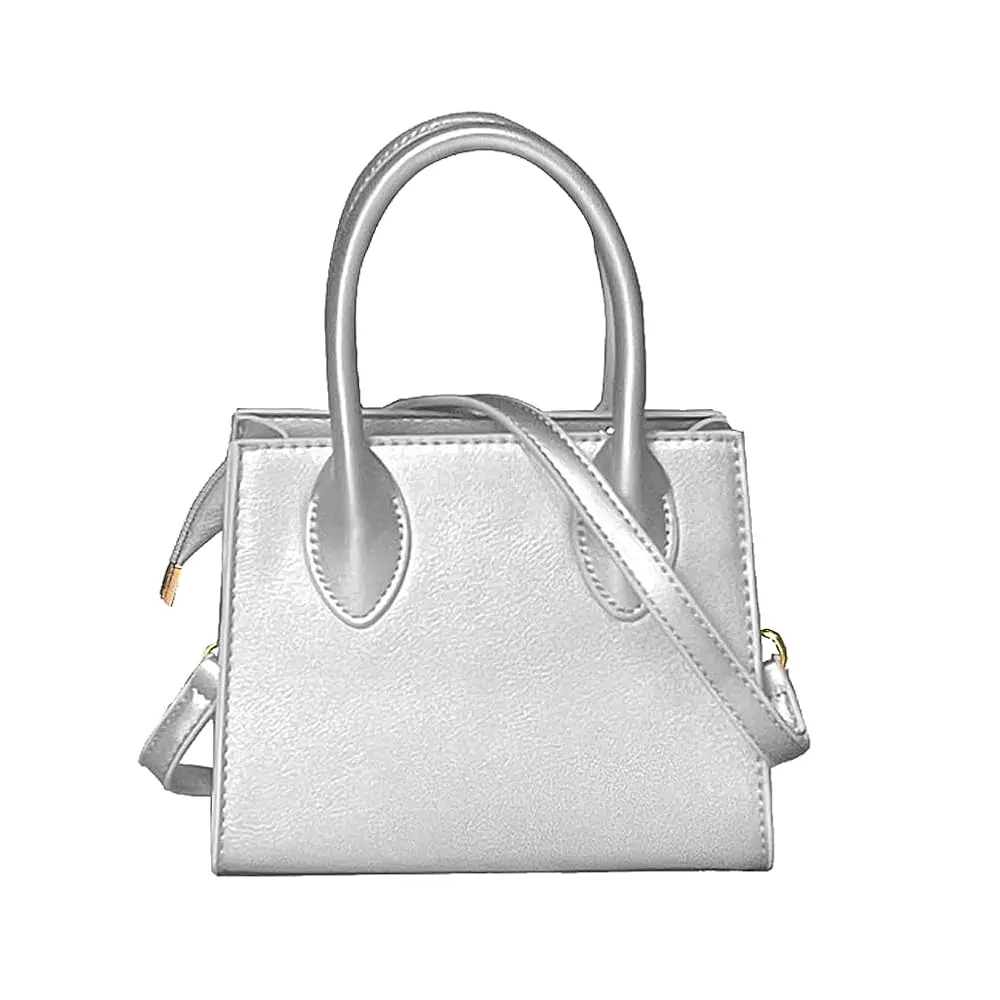 Small crossbody tote bags for women faux leather cute clutch mini purses and handbags