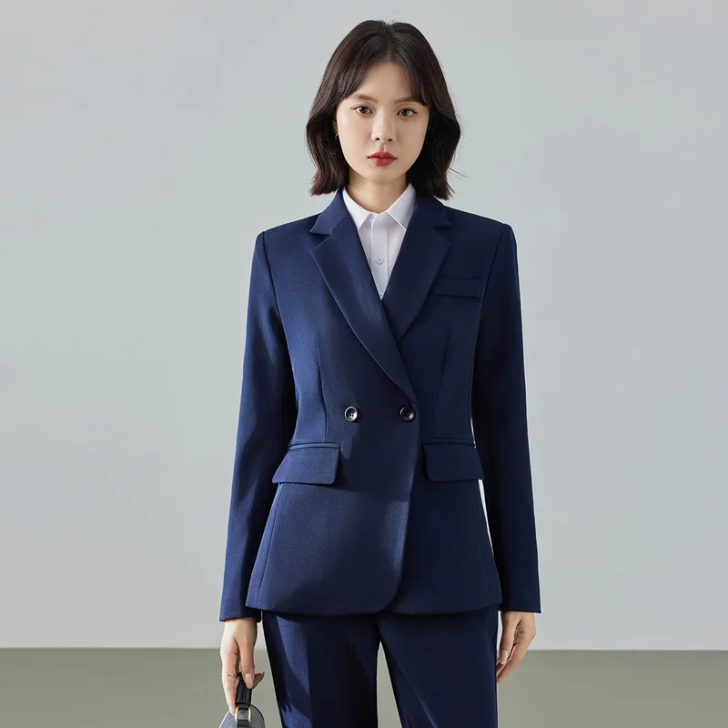 

2025Autumn and Winter High-End Professional Formal Suit for College Students Interview Workwear Suit Set Uniform
