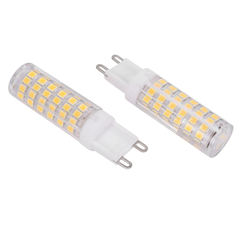 10W G9 100 LED Light Bulbs LED Corn Light Bulbs Ceramic, No Flicker, Wide Beam Angle, 2PCS