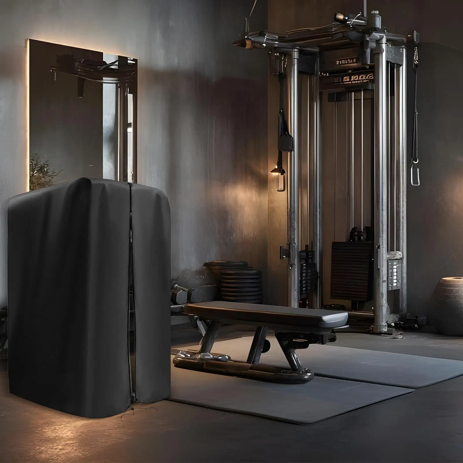Pull Up Station Dust Cover Workout Tower Dust Cover Replacement Dustproof Cover Waterproof Protective Cover For Gym Station &