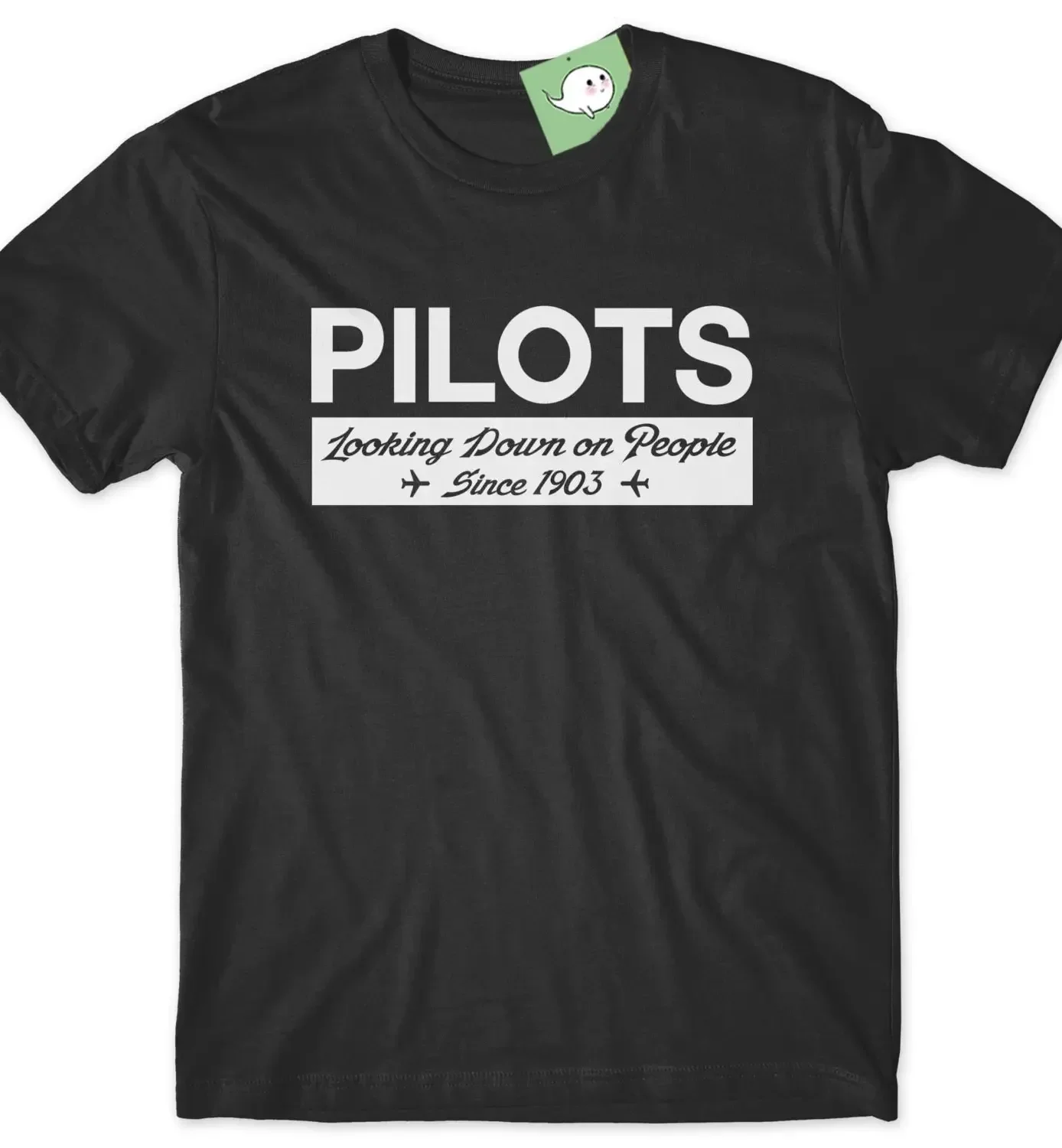 Funny Pilot T Shirt Christmas Idea Mens Him Women Ladies Ideas Pilots Aviator Aviation Airplane Aeroplane Fly