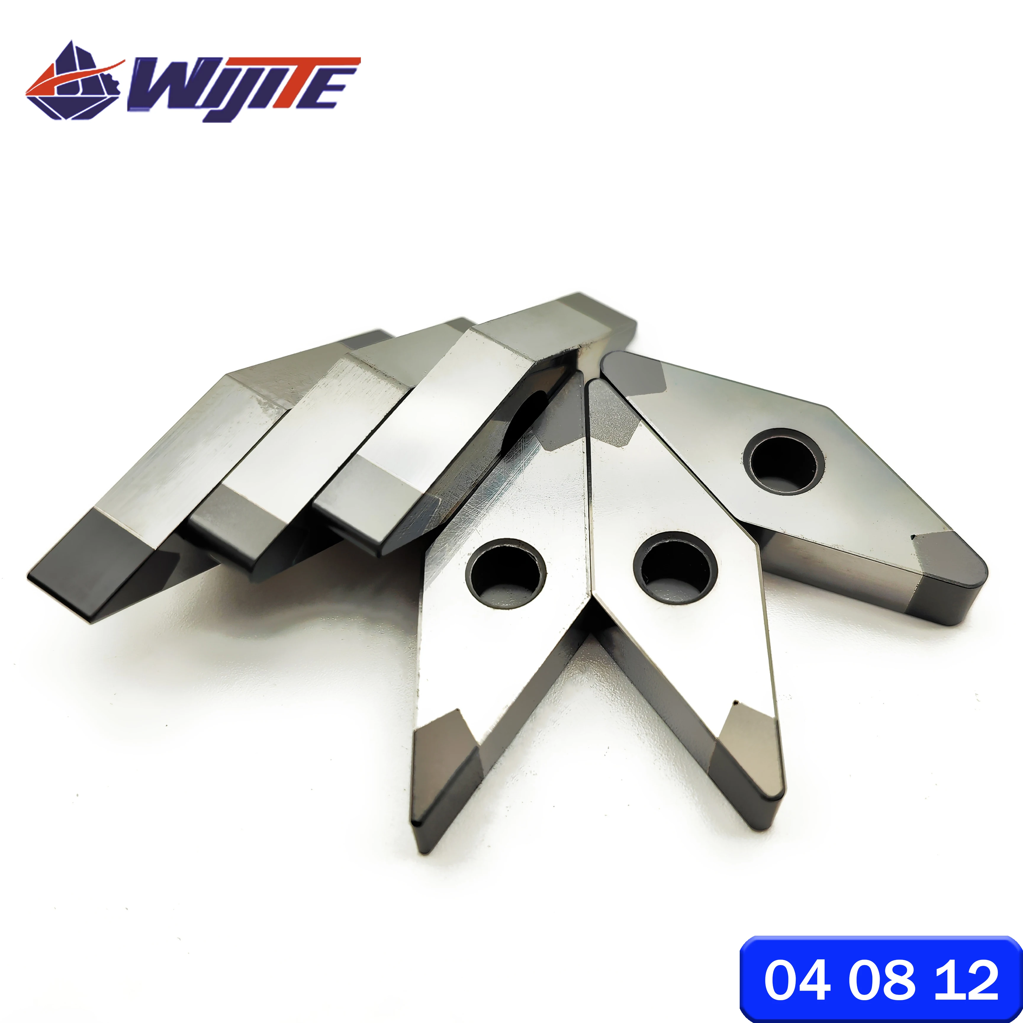 Imagem -03 - Cbn Turning Tool Vnmg160404 Vnmg160408 Vnmg160412 Processando Aço Endurecido e Ferro Fundido e Outros Materiais de Alta Dureza Vnmg
