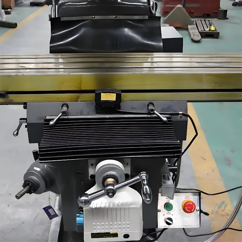 Precision 4H Vertical Universal Turret Milling Machine Manual Core Motor Engine Components