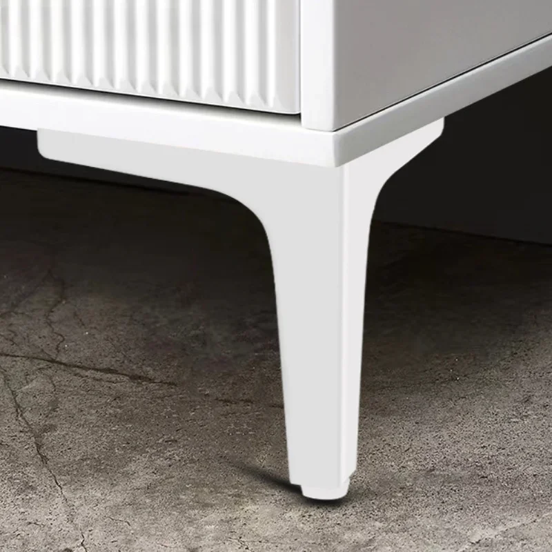 قدم أثاث معدني لخزانة الحمام ، أريكة ، طاولات بجانب السرير ، أرجل طاولة قهوة ، أرجل بديلة ، 10 أو 50 أو 4 أو #3