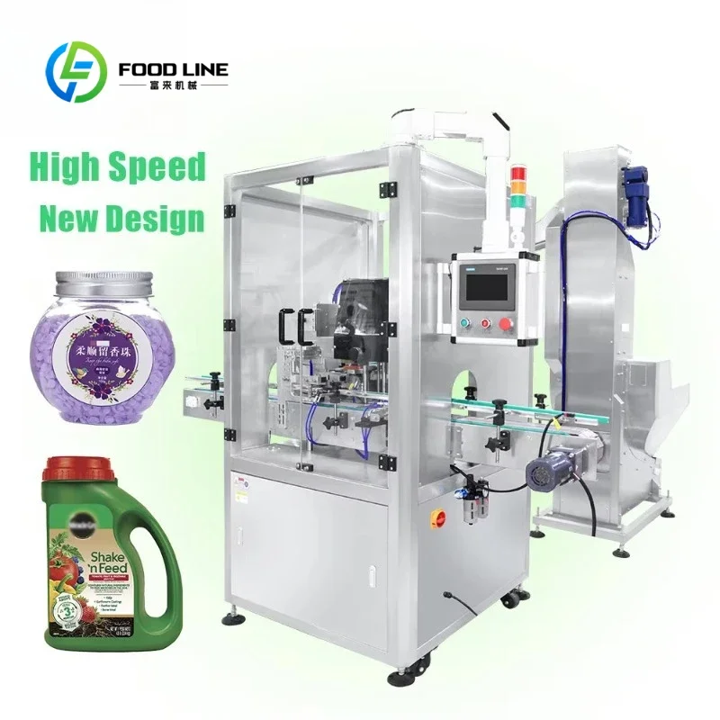 Customized Easy to operate automatic 3000 bottle/hour cap sealing machine