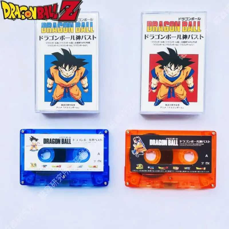 Anime Dragon Ball Bebop Faye Valentine Spike Spiegel Music Tape Cosplay Soundtracks Box Cassette Walkman Tapes Party G