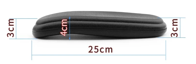 Replacement Armrest Pads for Swivel Chair Computer Chair Office Chair Live Streaming Chair Ergonomic Chair Gaming Chair