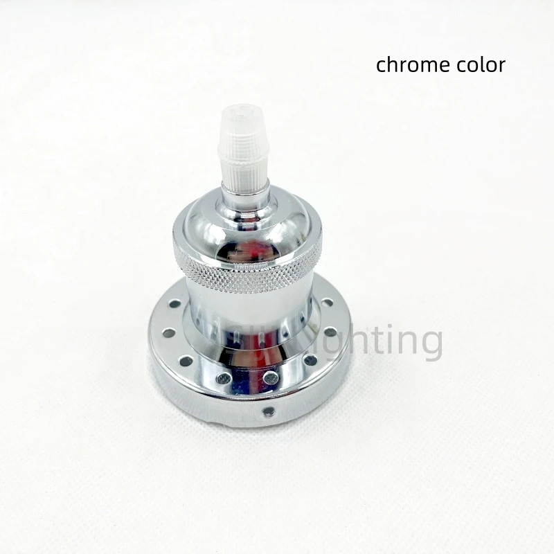 Retro Chandelier Wall Light Metal Lamp Base E27 Socket Aluminum Lamp Holder Table Liamp Industrial Style Light Lampshade Fixed