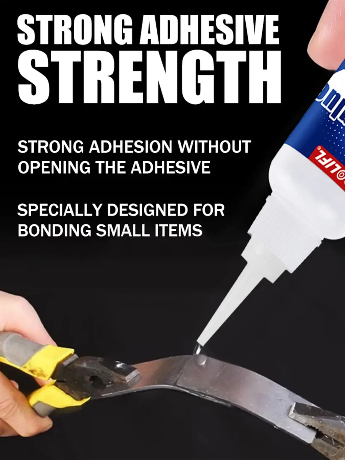 Adhesive universelle 20G 502 Adhesive forte hydroxyacrylique adhésif rapide à séchage rapide métal bois plastique caoutchouc verre adhésif puissant cuir 1-5PCS