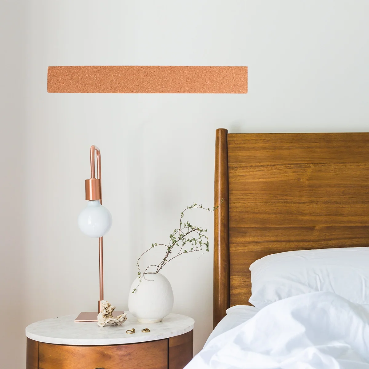 4 قطعة شريط إعلانات الفلين من المواد المميزة سهل التركيب لوحة قائمة جدار الصور للاستخدامات المختلفة شريط إعلانات الفلين #5