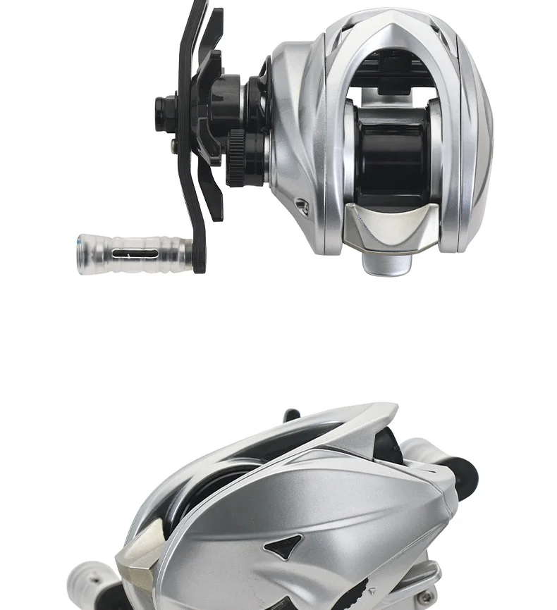 Lizard Fishing DC Kyomo Baitcasting-Rolle, Ultraleichte Carbon-Kurzscheibe, Sanfter Wurfklang, Anti-Rückstoß Mikro-Angelrolle – Detail 28