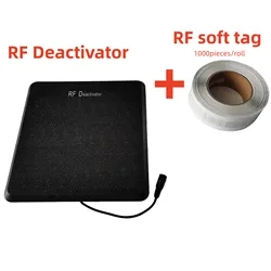 8.2MHz Soft Label Demagnetizer Pad Supermarket Anti Theft EAS System RF Digital Deactivator