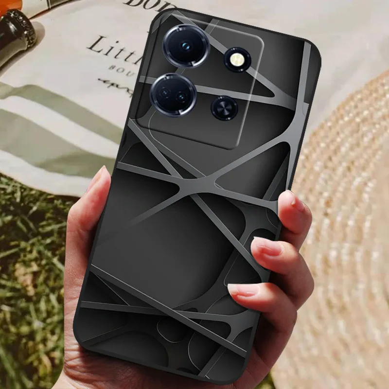 For Infinix Note 30 Case Note30 Cool Painted Silicone Soft TPU Funda Cases For Infinix Note 30 Cover Coque Infinix X6833B 6.78\