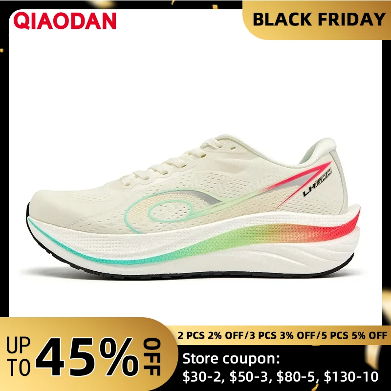 

QIAODAN LH 600 Men's Running Shoes Shock-Absorbant Training Sneakers QXB023253213R