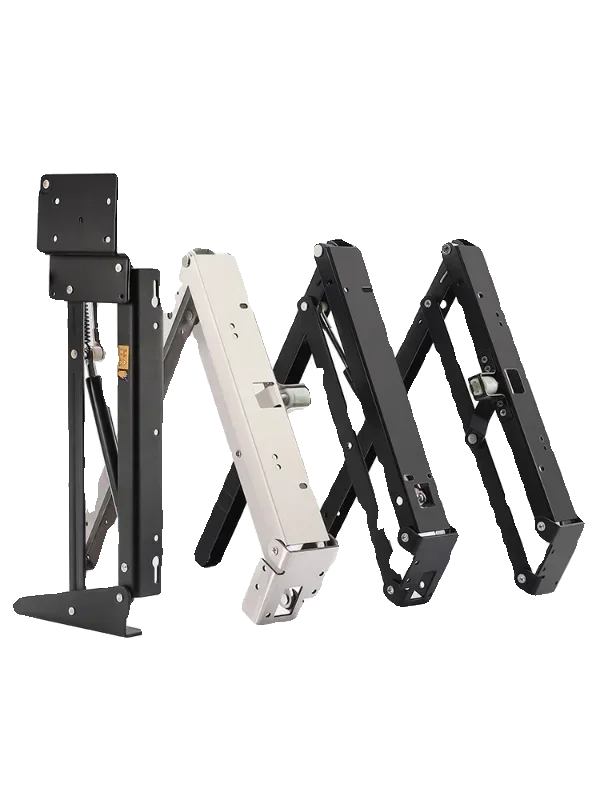 

Furniture Hidden folding stool Automatic rebound Hardware accessories Two-way buffer damping porch cabinet Wall hanging stool