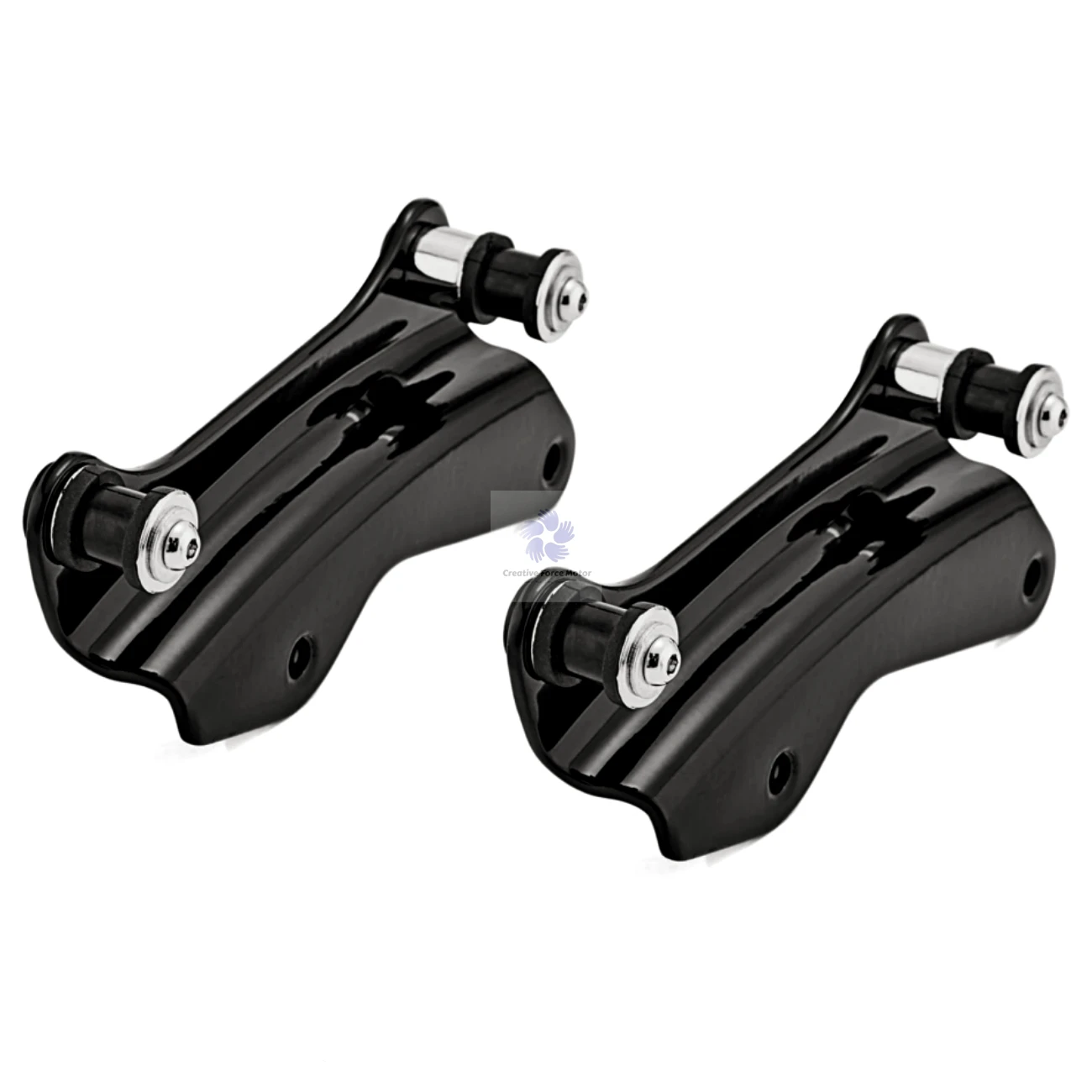 4 Point Docking Hardware Kit Motorcycle Detachable Cover For Harley Touring CVO Street Glide FLHX Road King FLHR FLTRX 2014-2024