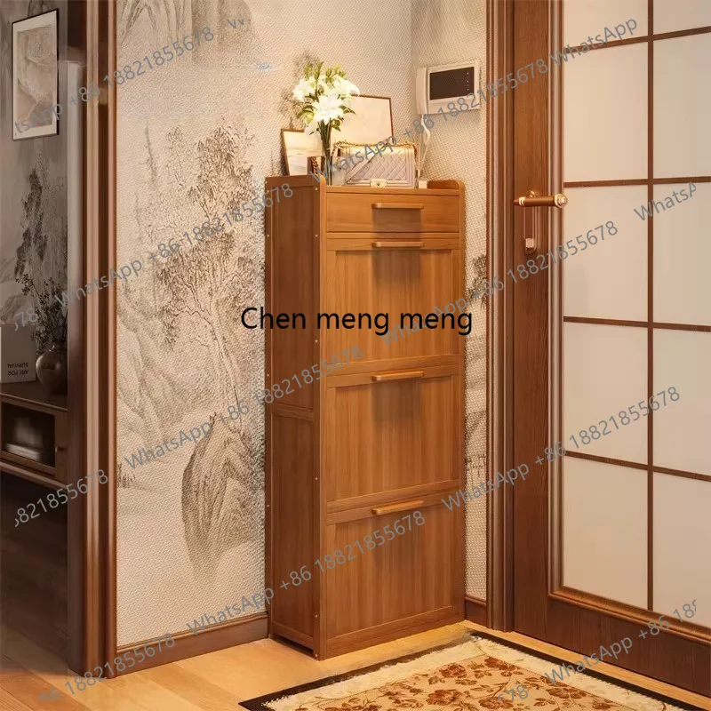 Entrance Hall Organizer Shoe Cabinet Slippers Storage Filing Cabinets Shoe Shelf Modern Designer