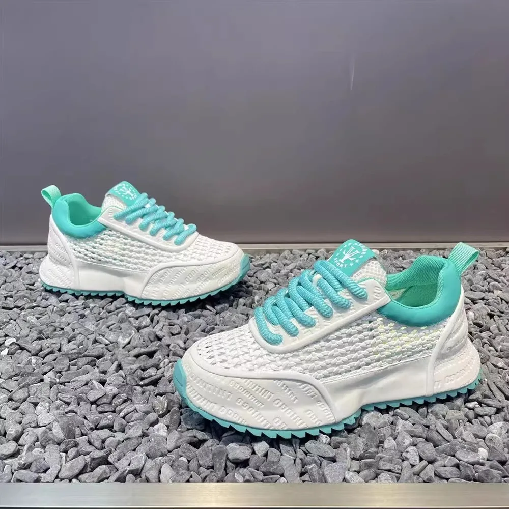 

Men's Summer Sport Shoes Breathable Mesh Hollow out Casual Fashionable Durable Rubber Sole round Toe Low Heel Outdoor Leisure...