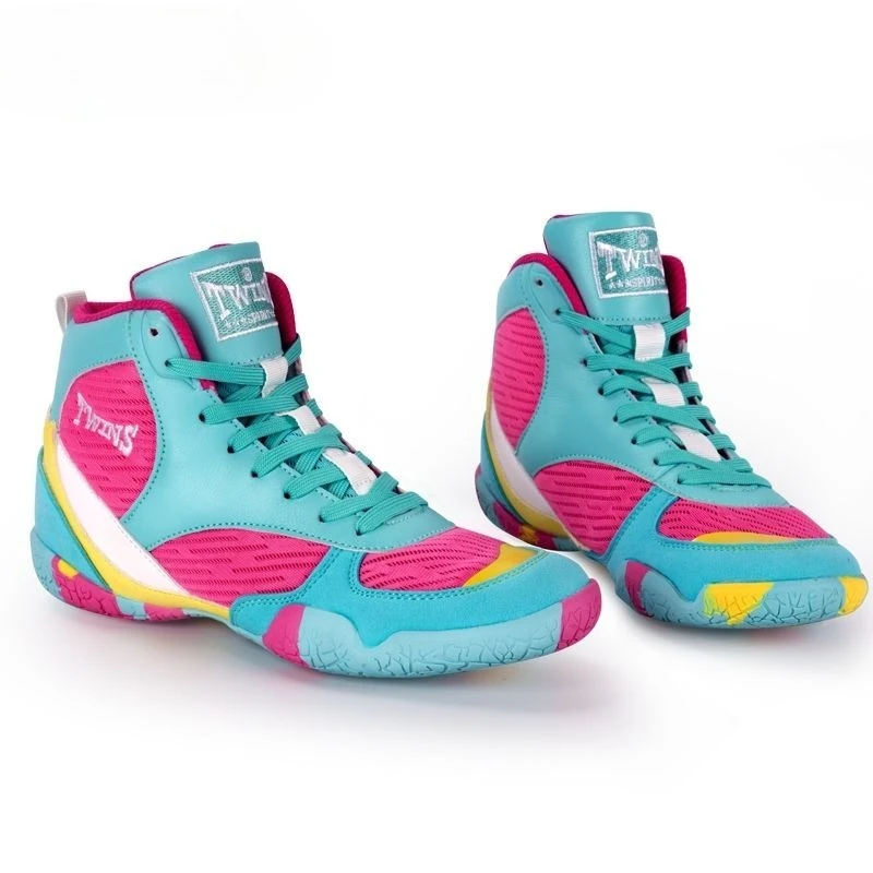 Original Brand Comfortable Anti Slip Wrestling Sneaker Top Quality Wearable Boxing Fighting Boot Designer Mid-Top Fighting Shoe