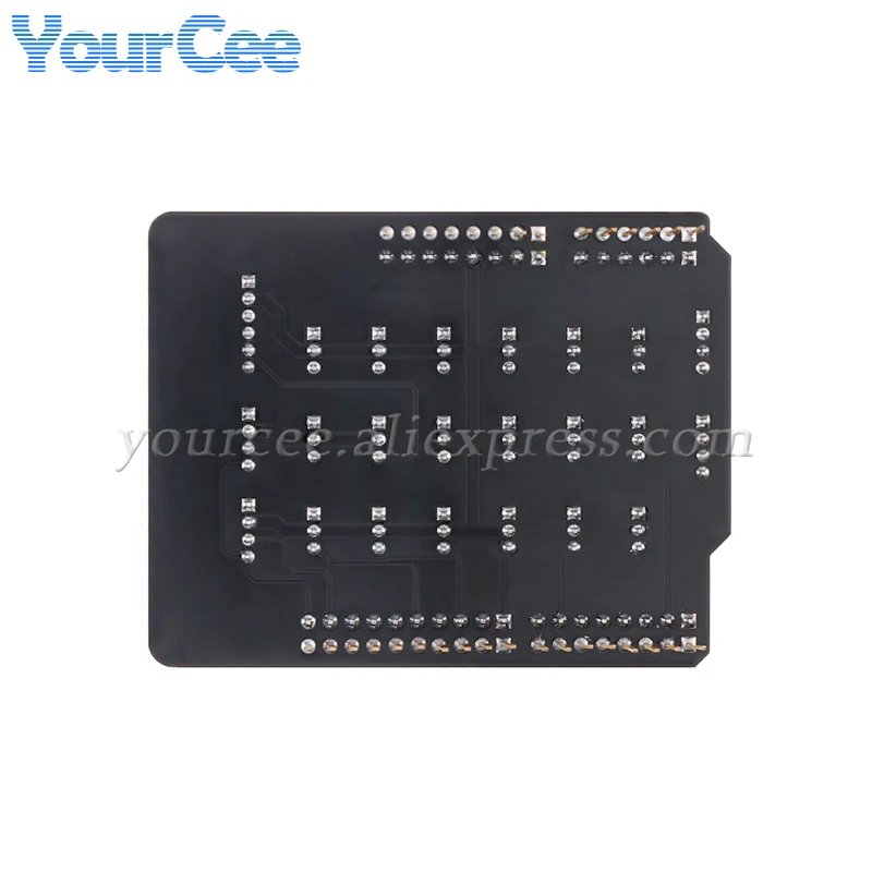 Sensor Shield Adapter Plate Expansion Board Module For Arduino UNO R3 with Reset Button IIC I2C UART PH2.0 Port  DIY Electronic