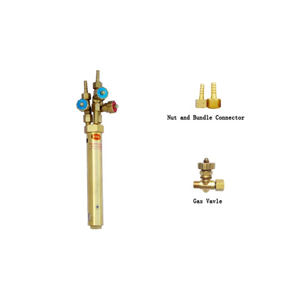 180mm Brass Oxy-Fuel Flame Cutting Torch for CNC Cutting Machine