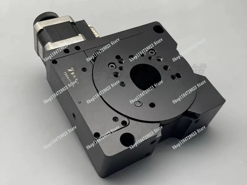 Factory hot-selling precision electric rotary table, hollow R-axis 360 ° indexing table, table surface 100mm has been tested