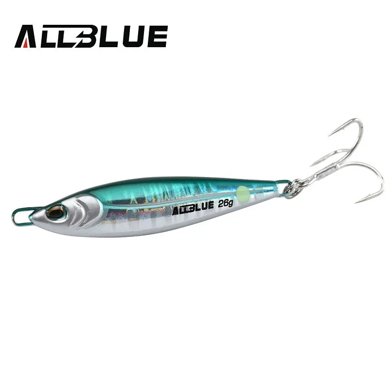 ALLBLUE LEVIN Metal Jig 18g 26g Artificial Bait Jigging Spoon Fishing Lure Hard Lead Off Shore Casting Saltwater Bass Tackle