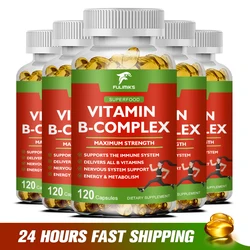 Organic Multivitamin B Capsule Anti-oxidation Skin Repair liver Health&Energy Care VB Complex Vitamins Daily Supplement