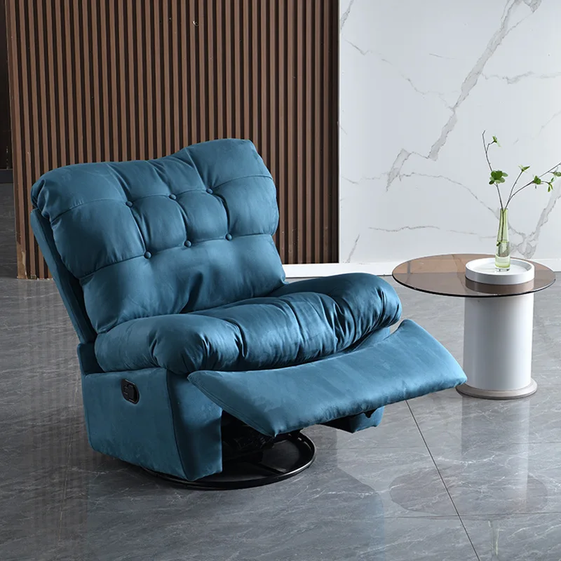 Oficina almuerzo descanso sofá perezoso diseñador giratorio sofá casual silla simplicidad moderna