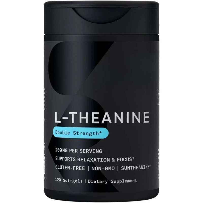 

Research L-Theanine 200 мг с органическим кокосовым маслом | Добавка для загара для фокуса, релаксации и оповещения | Двойной ул