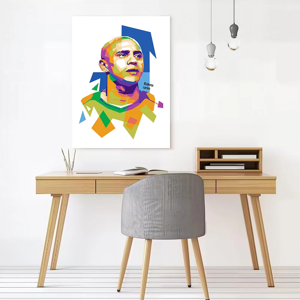 Roberto Carlos Wpap Printed Canvas Poster Custom Pictures Wall Art Canvas Painting for Wand Deko Room Decorations Decoration