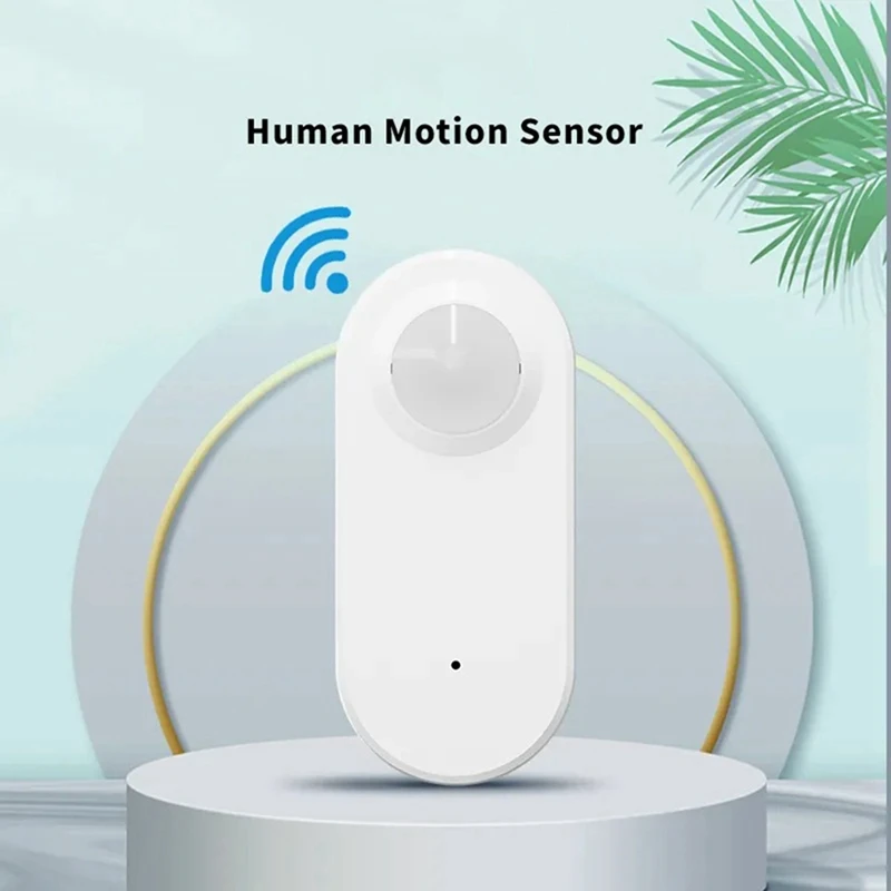 Tuya Wifi Infrared Motion Sensor Alarm - Burglar Alarm Suitable For Home/Garages/Shops