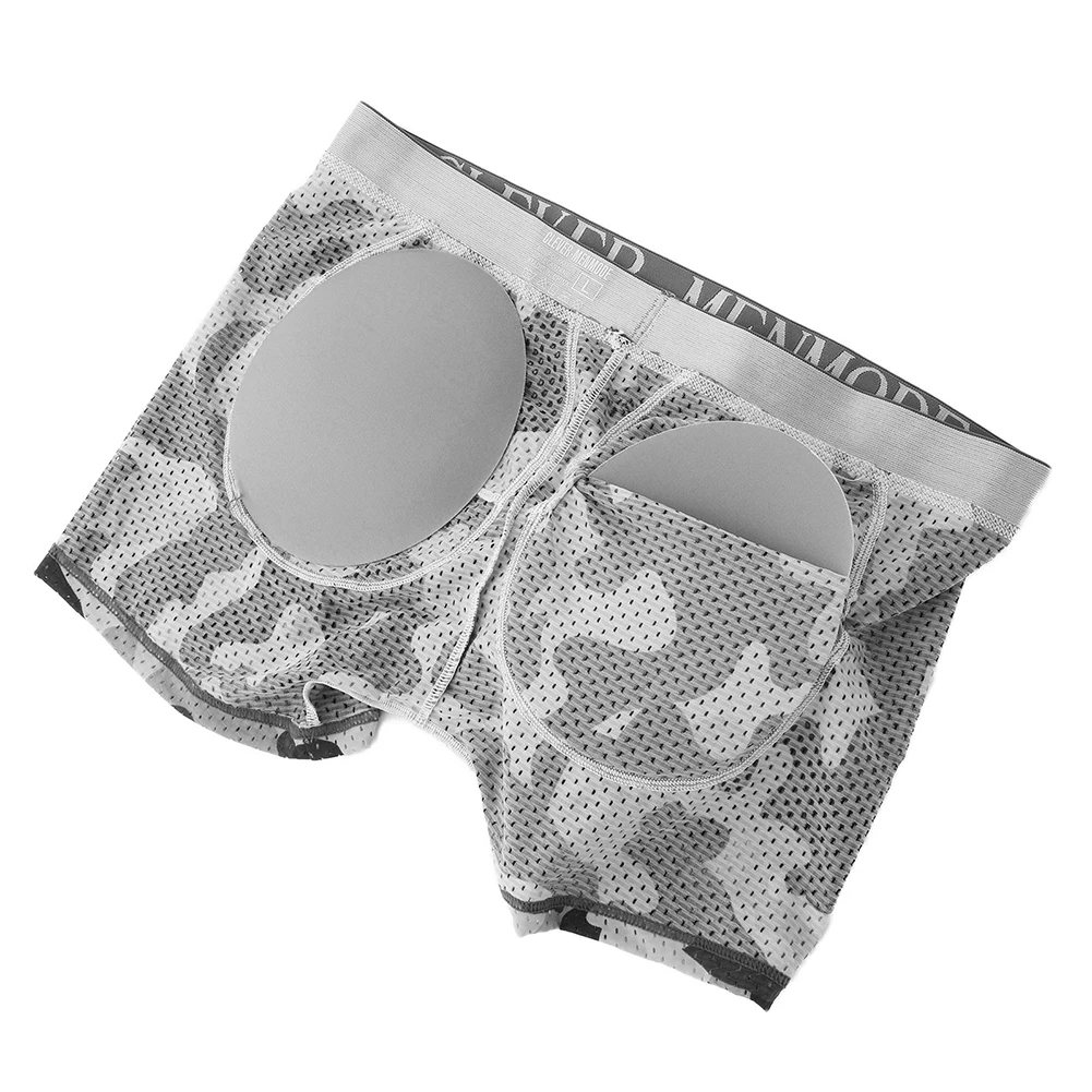 男性パンティー男性下着軽量 M-4XL メッシュ無地トランクスビキニブルーボクサーブリーフ通気性クラシック