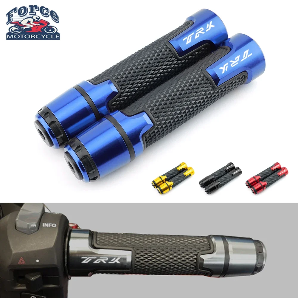 

CNC Handlebar Grips For Benelli TRK 502 502X TRK502 TRK502X CNC Hand Handle Grip End Plug Cover Motorcycle Accessories 7/8" 22MM