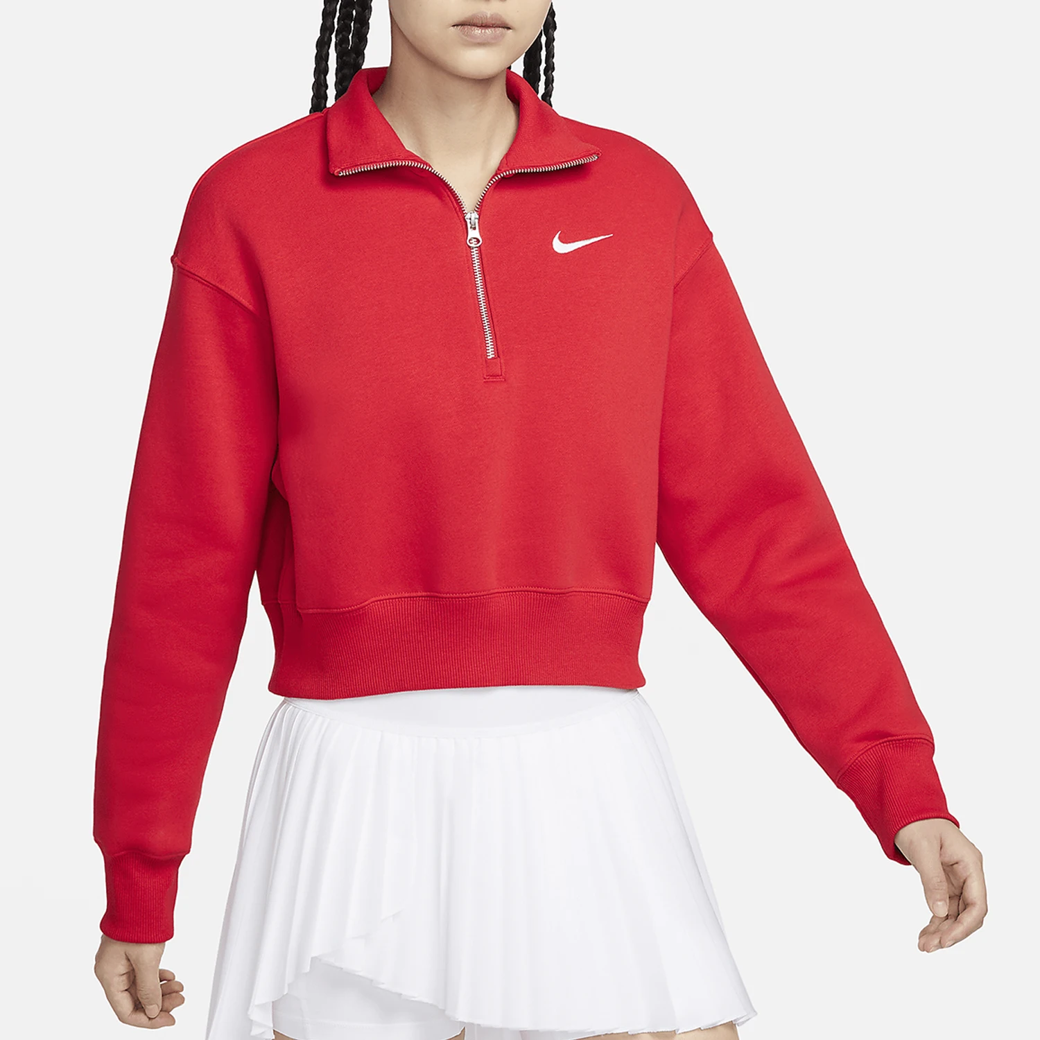 

Nike genuine Spring Women's Semi-Placket Casual Long Sleeve Hoodie DQ5768-657