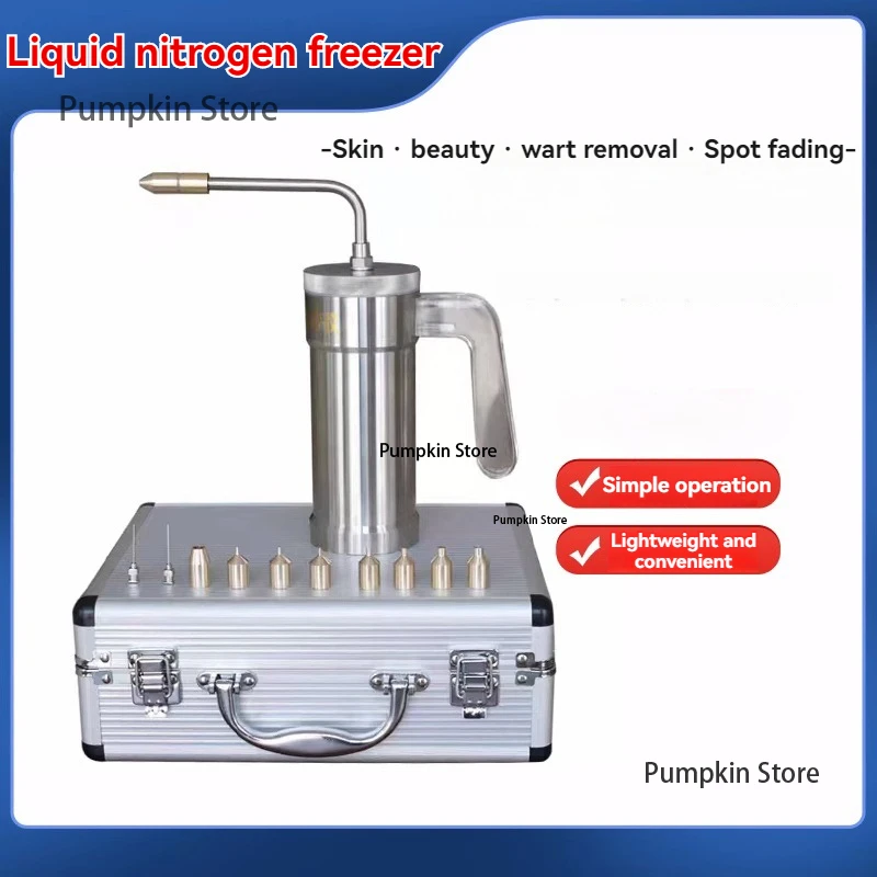 Liquid Nitrogen Cryotherapy Instrument 300ml/500ml Beauty Instrument Liquid Nitrogen Sprayer Can Freckle Device