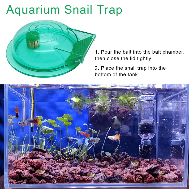 Aquarium Snail Trap, Plastic S - огляд і ціна Aquarium Fish Trap