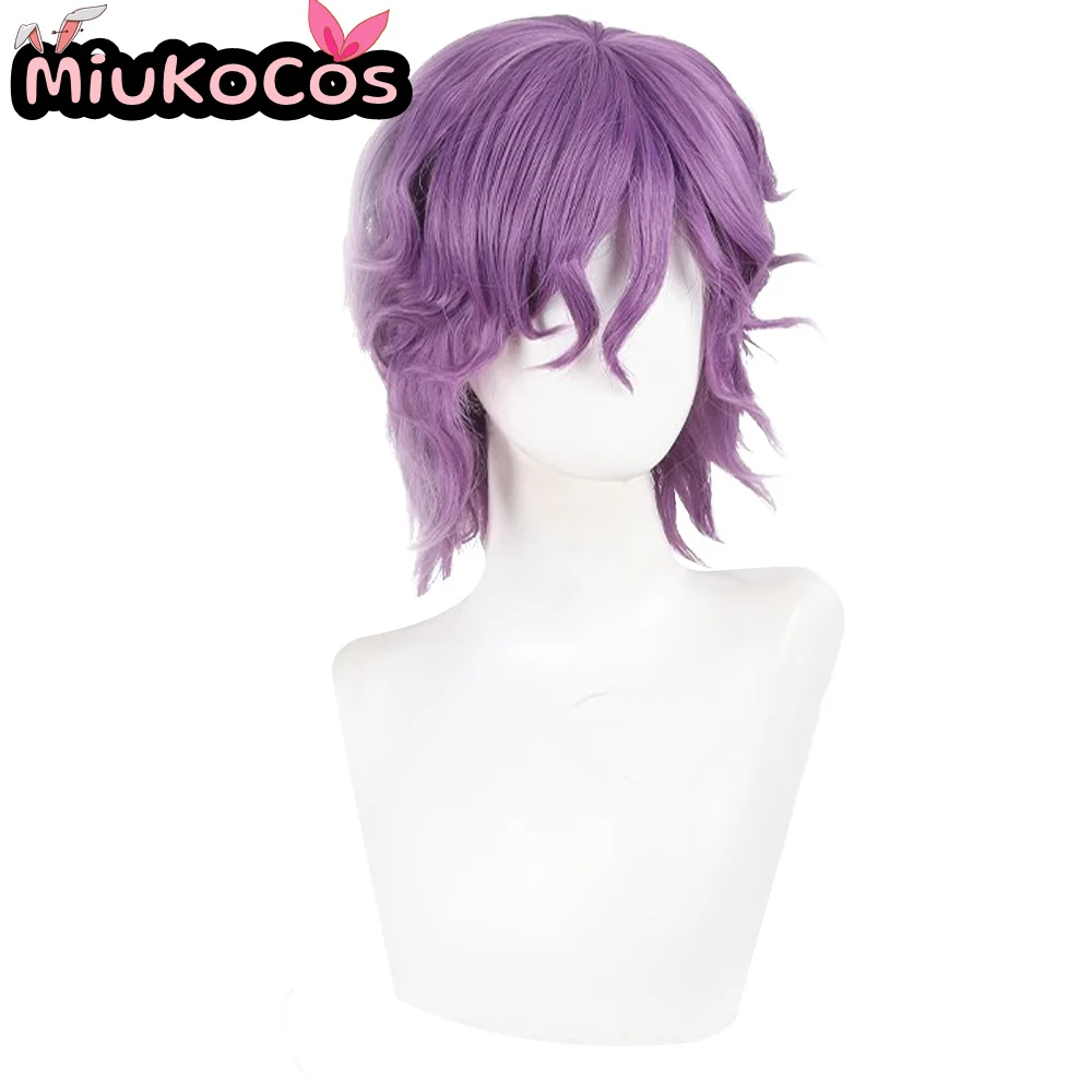 متوفر في المخزون شعر مستعار تأثيري الممزق جاك MiukoCosplay لعبة الهوية الخامس تأثيري