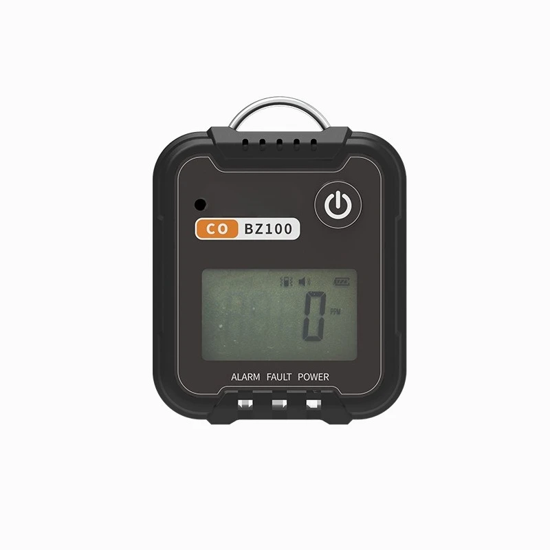 Portable carbon monoxide hydrogen sulfide single gas detection alarm instrument O2COH2S