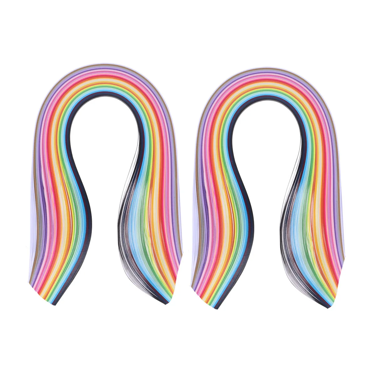 Strisce di carta quilling 26 colori 5 mm Forniture d'arte fai-da-te per progetti artigianali Carte Decorazione di nozze Carta quilling