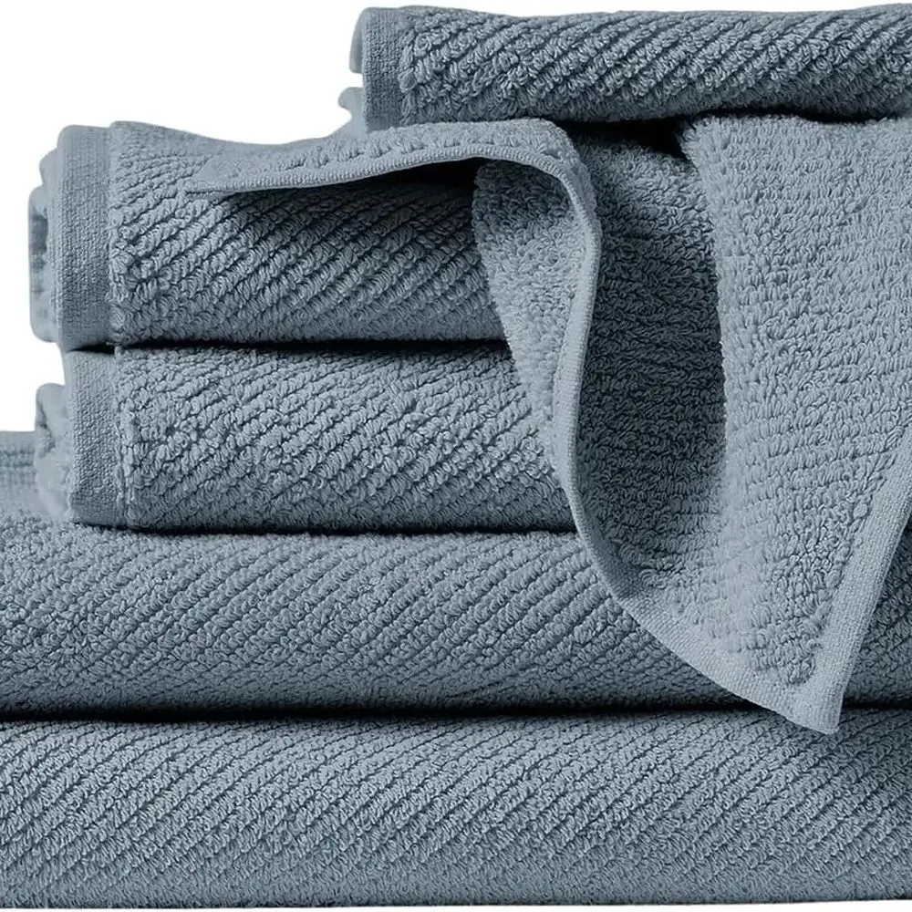 

Organic Cotton Bath Sheet, 35x65 inches, Gulf Blue