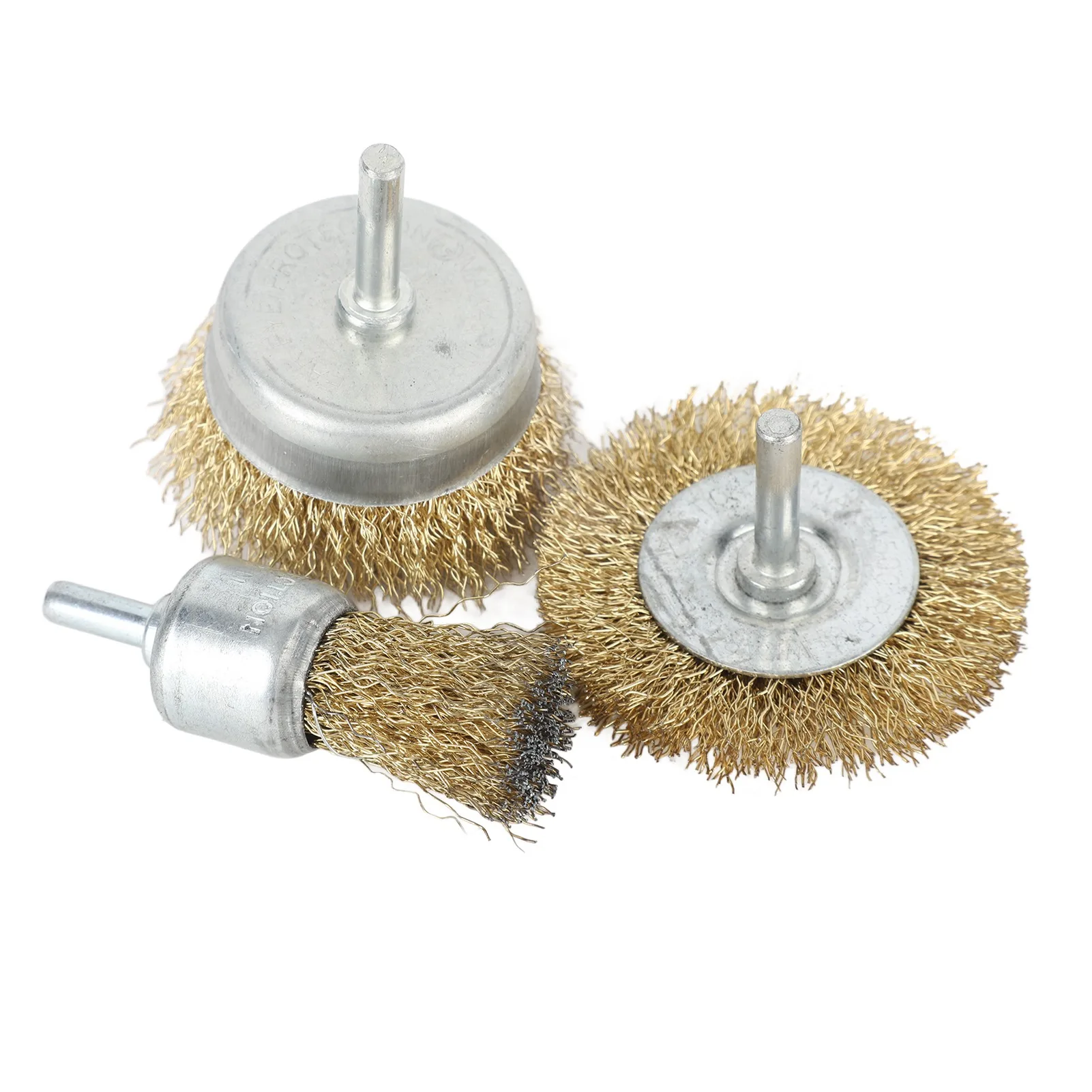 

3 шт., аккумуляторная электрическая дрель, проволочная щетка, шлифовальная машина из нержавеющей стали, щетка-ручка для макс. 4500 об/мин - инструмент для улучшения дома