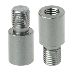 Fishing Landing Net Handle Connector Thread Adapter 10 to 8mm 8 to 10mm New